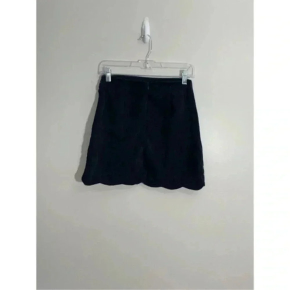 Francesca’s blue rain corduroy mini skirt Small - Picture 3 of 7